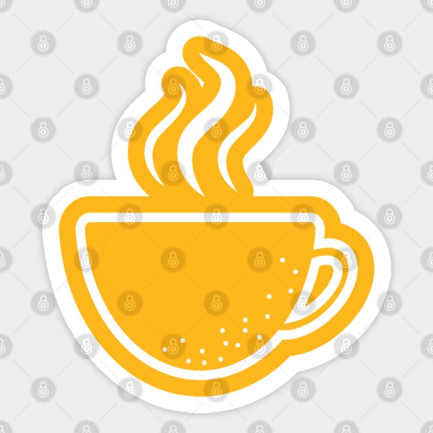 A Hot Cup of Coffee Sticker by Madhav